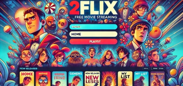 2flix streaming movies and TV series banner